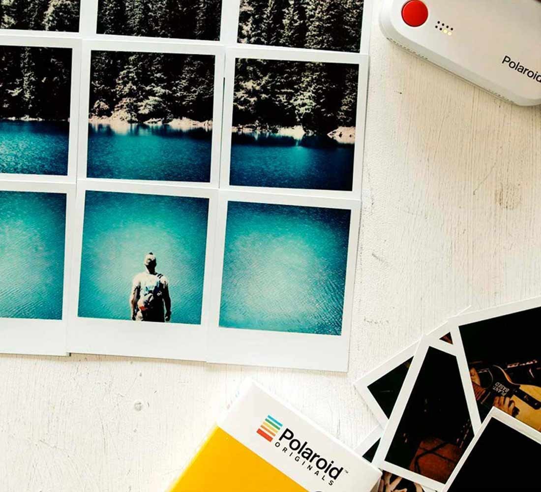  Pack de film fotográfico Polaroid Originals, instantáneo,  impresiones a color, para Polaroid 600, blanco : Electrónica