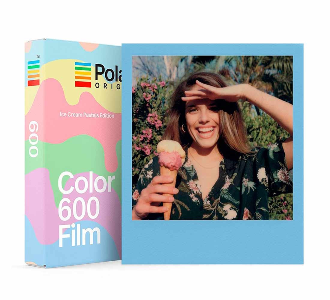 libro de bolsillo repetición Secretario Polaroid Originals 600 Ice Cream Pastels Edition